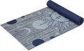 Gaiam Premium 6mm Extra Thick Non-Slip Yoga Mat for Exercise Comfort