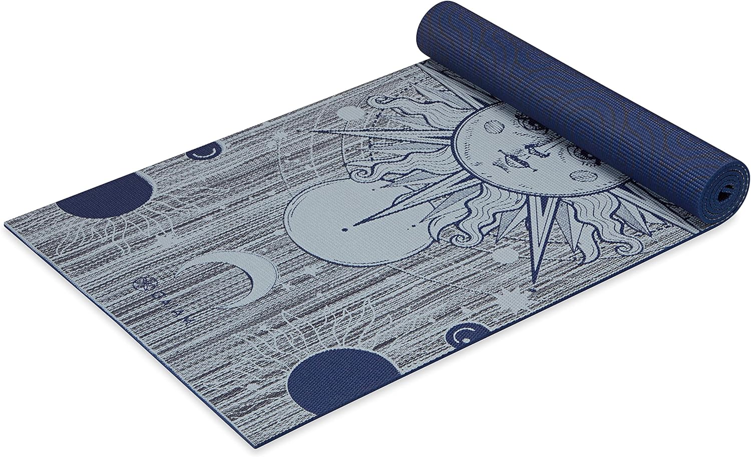 Gaiam Yoga Mat - Premium 6mm Extra Thick Non Slip Exercise Mat