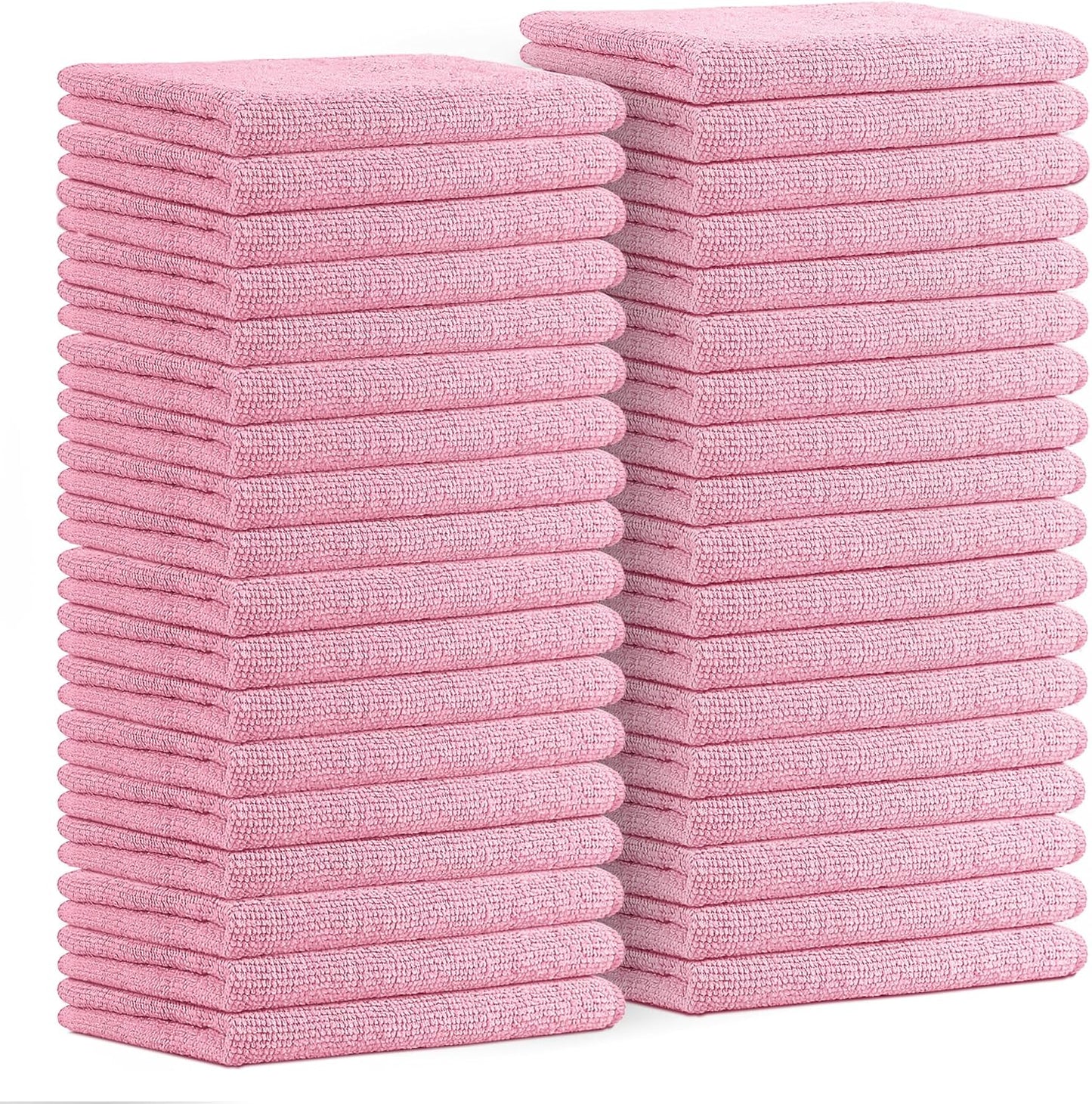 Avalon Towels Microfiber Cleaning Cloths - Value Pack of 36