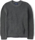 Boys Long Sleeve Crew Neck Pullover Sweater - Soft, Warm Fall Knit