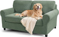 Stretch Sofa Slipcover Set for Oversize Sofa Loveseat Chair - Olive