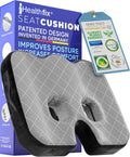 Memory Foam Seat Cushion for Office Chair & Car - Tailbone Relief
