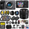 Sony FX30 Digital Cinema Camera Kit with E 11mm Lens and 64GB Card