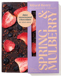Dark Chocolate Mixed Berry Bars - Date-Sweetened, No Added Sugar