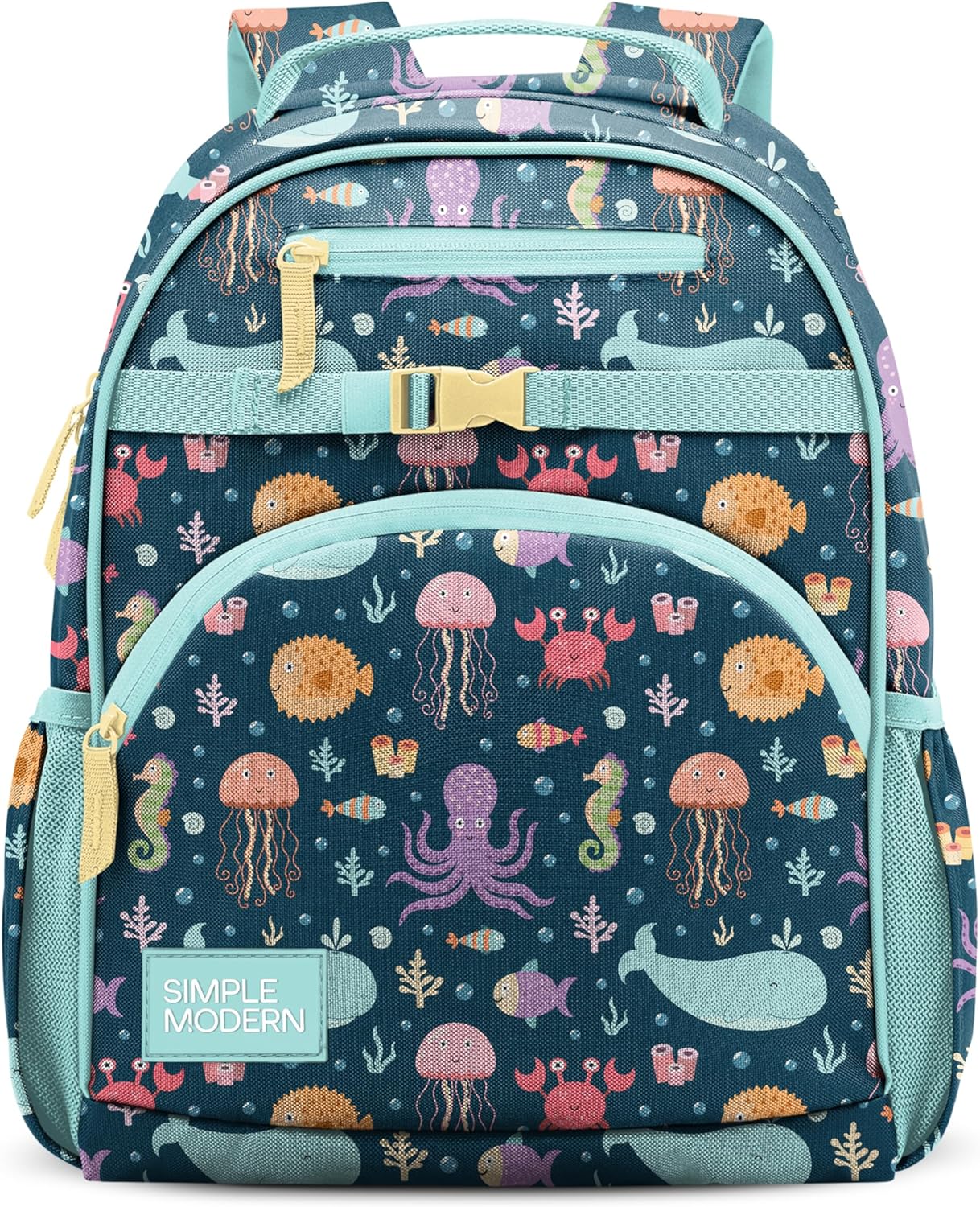 Simple Modern Medium Toddler Backpack Under the Sea for Kids