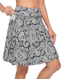 KORALHY Women's 20 in Knee Length Skort - Comfortable, Pocketed Fit