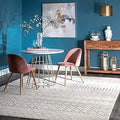 nuLOOM Moroccan Blythe Area Rug in Grey - Stylish 8ft Square Design