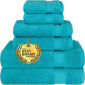 Cotton Paradise 6 Piece Turkish Towel Set - Soft, Absorbent Spa Towels