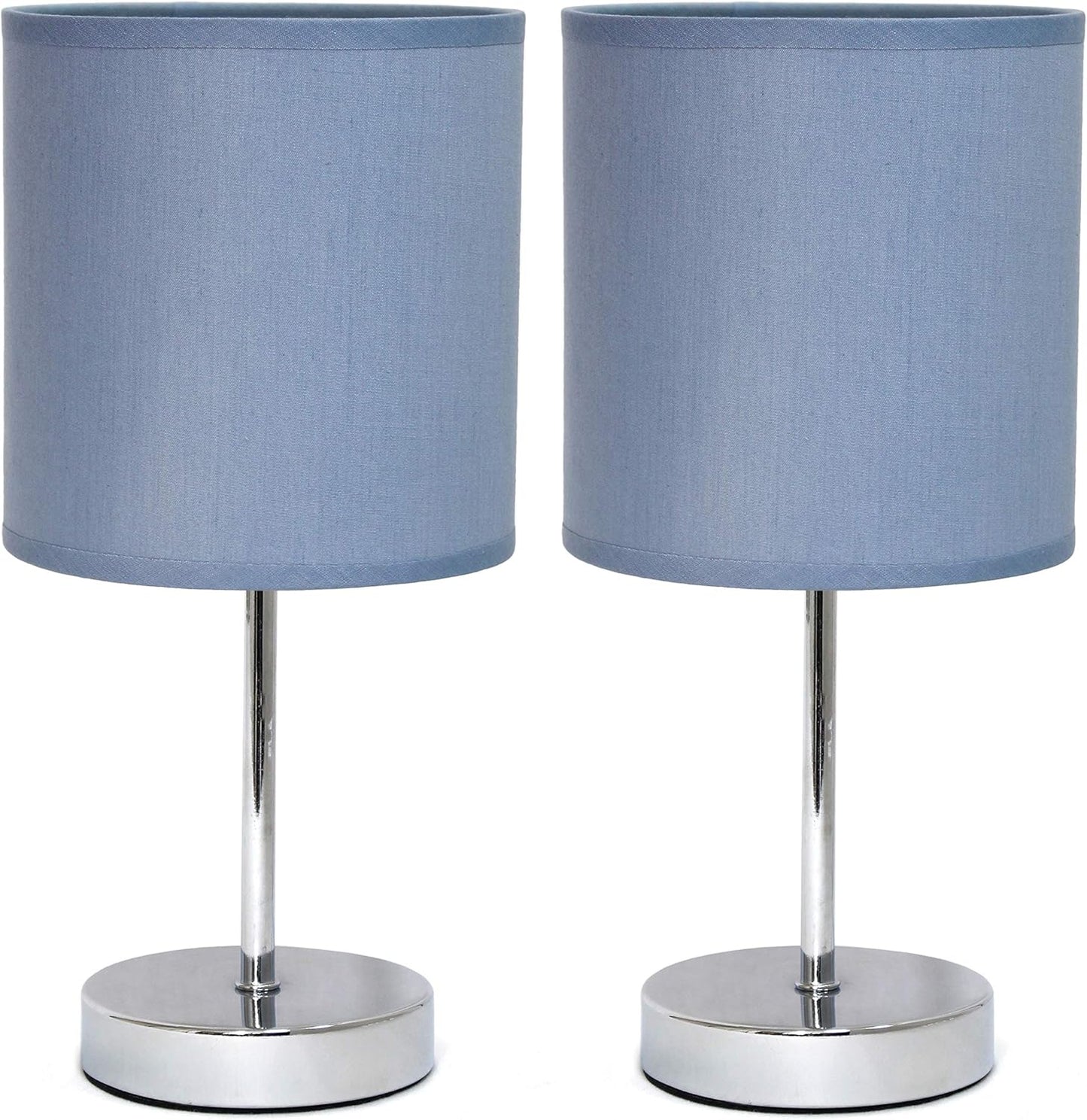 Simple Designs LT2007-PRP-2PK Mini Table Lamp Set Review