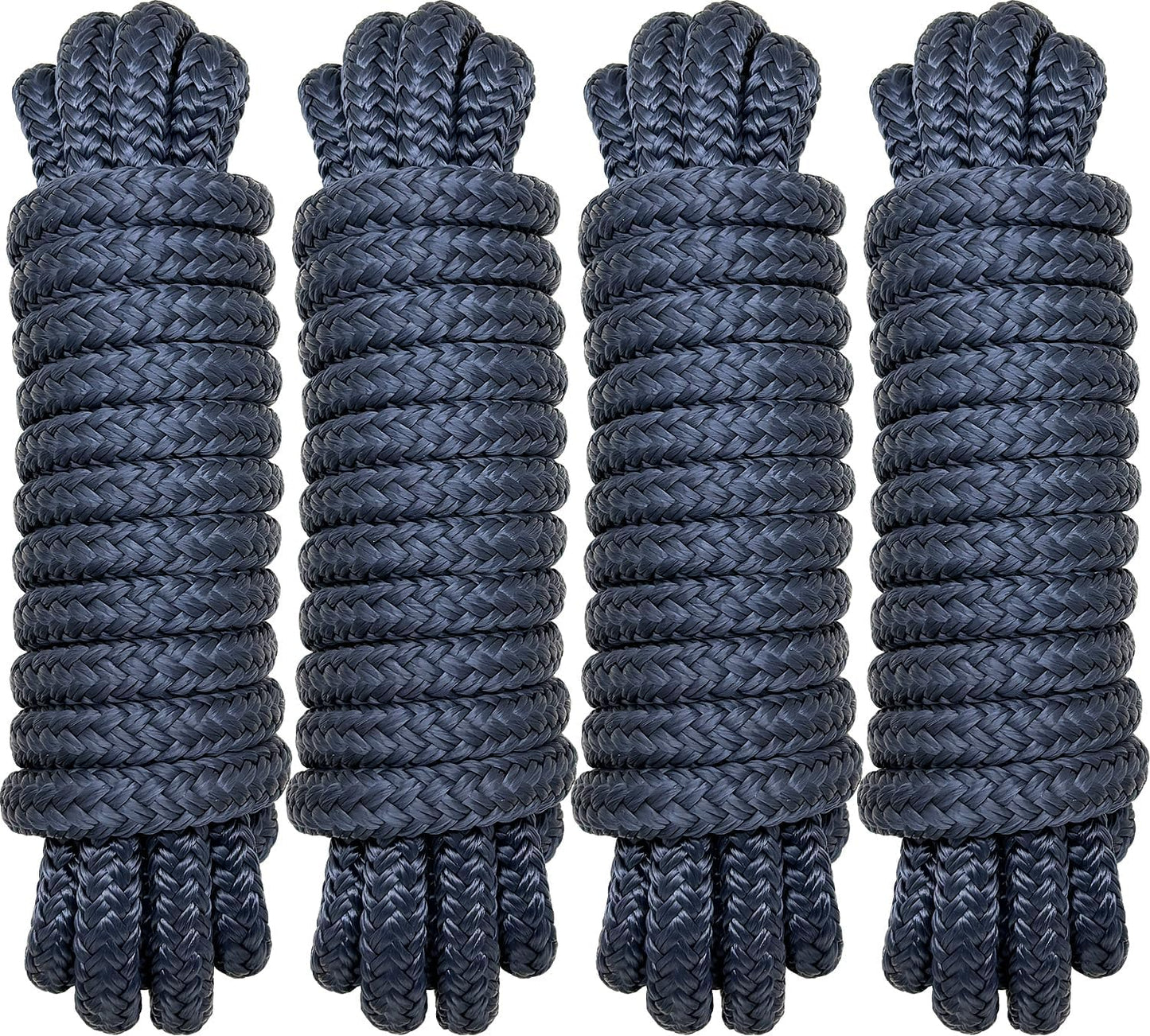 Boat Dock Lines 1/2 Inch x 15 ft for Secure Docking