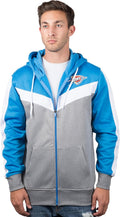 Ultra Game Men's NBA Official Full Zip Hoodie - Fleece Lined