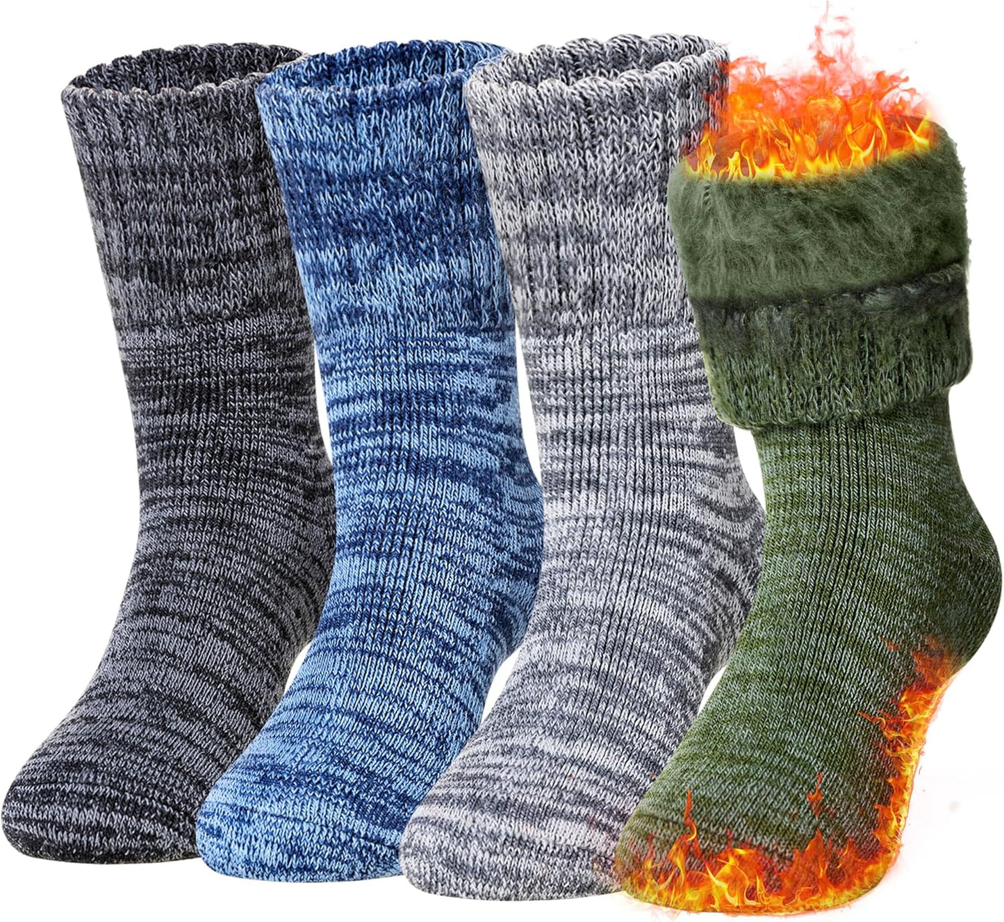 Cozy Winter Socks 4 Kids - Extreme Cold Weather Solution!
