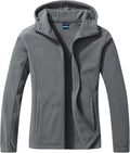 Women's Soft Polar Fleece Full Zip Hooded Jacket - Cozy Layer