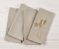Natural Linen Napkins Set of 4 20 in - Breathable Summer Table Linens
