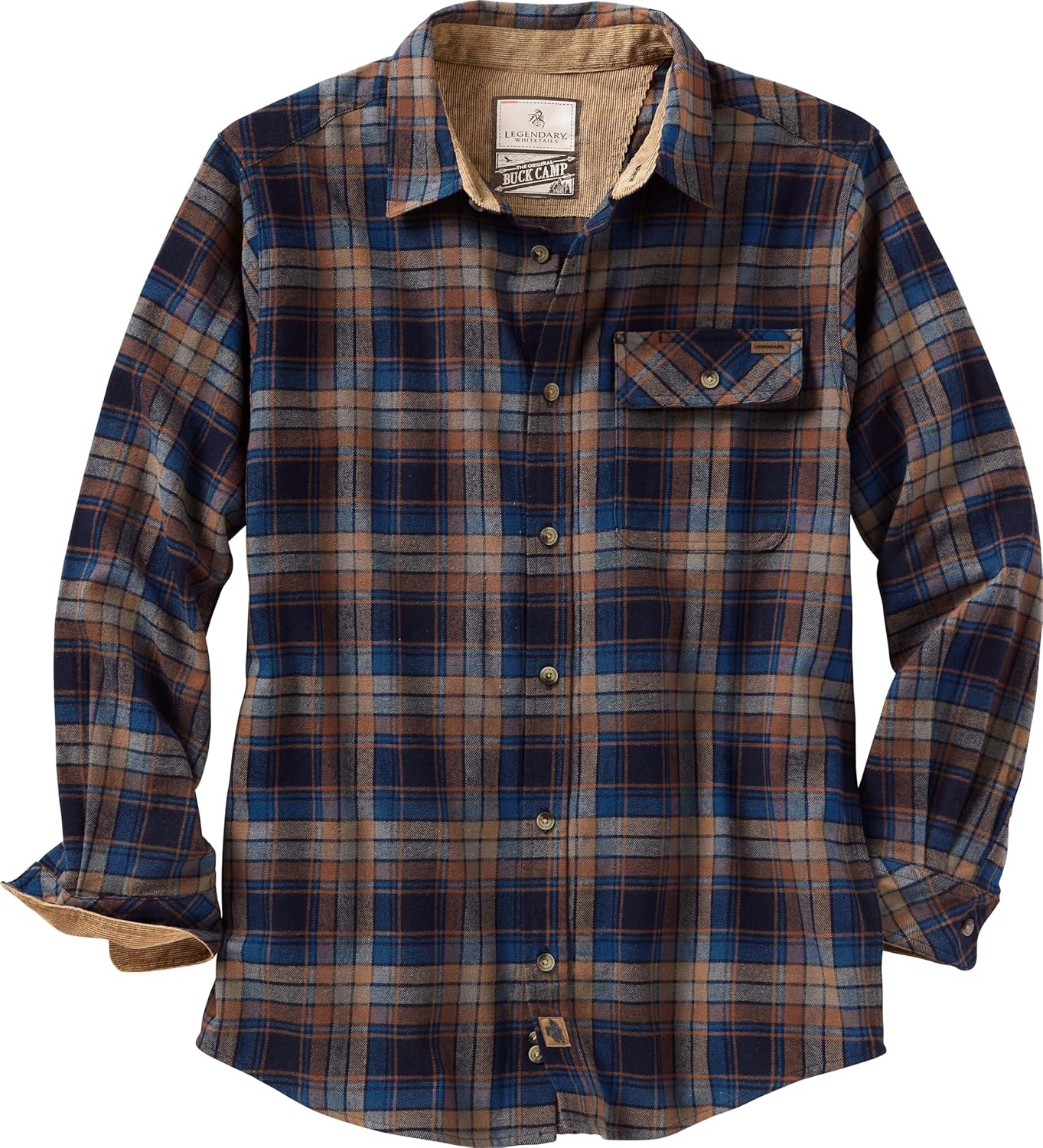 Legendary Whitetails Men's Flannel Shirt for Comfort and Style