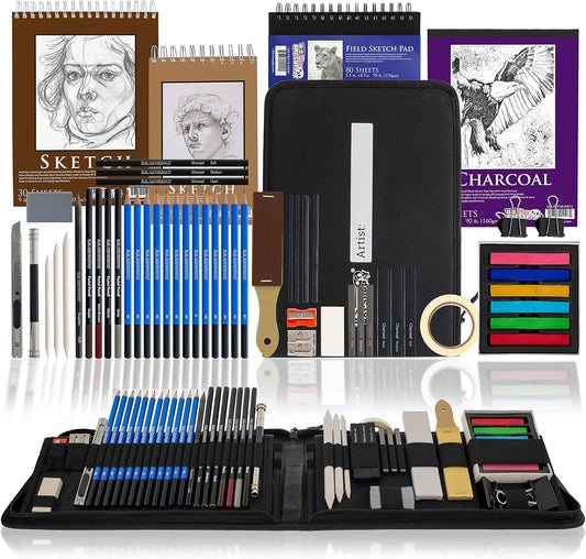 54-Piece Drawing & Sketching Set for Ultimate Art Experience