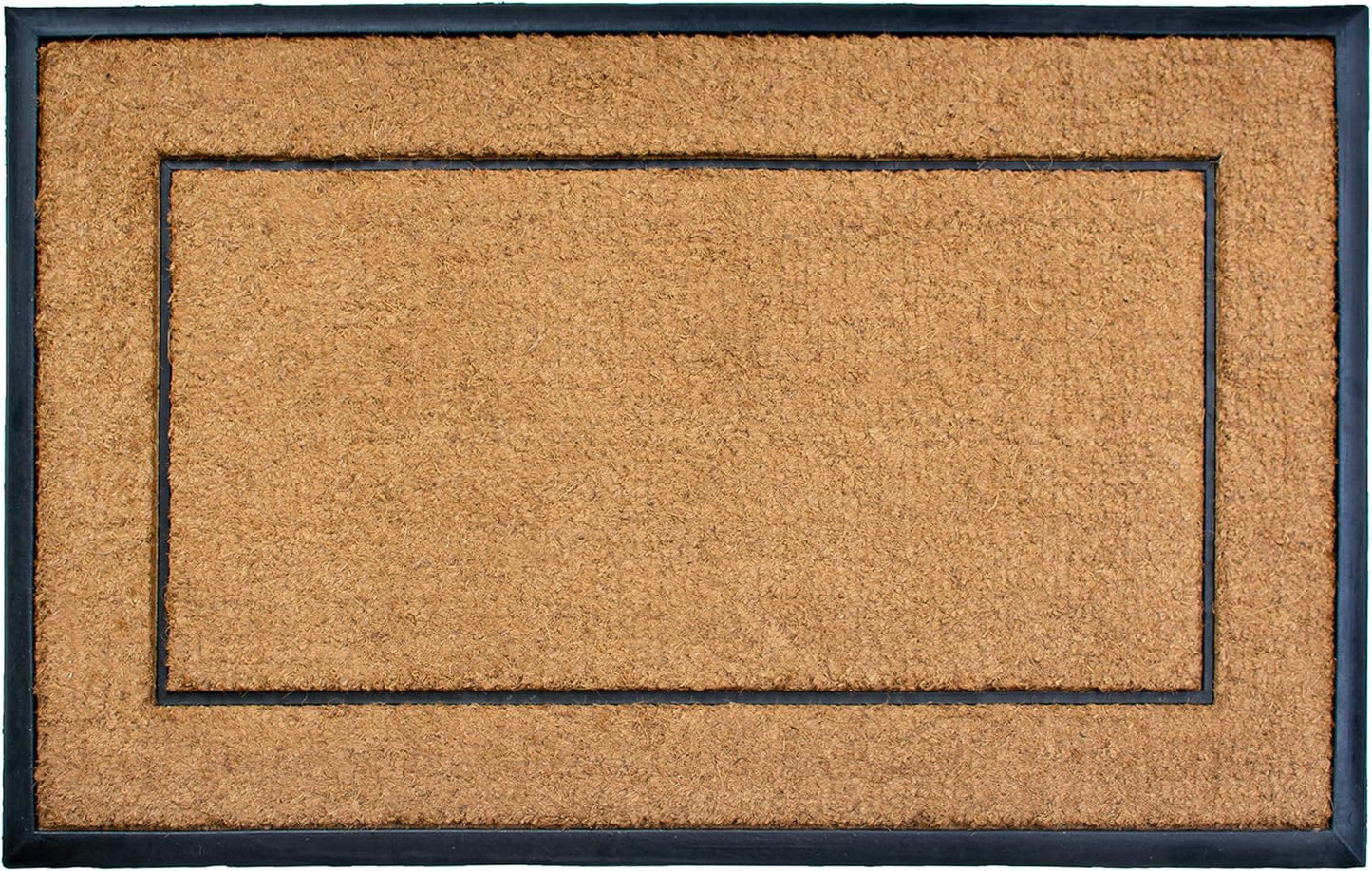 Calloway Mills Maxen Doormat - Durable 30 x 48 Natural/Black
