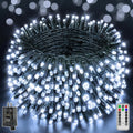 1000 LED 328 ft Outdoor String Lights - Dimmable Cool White