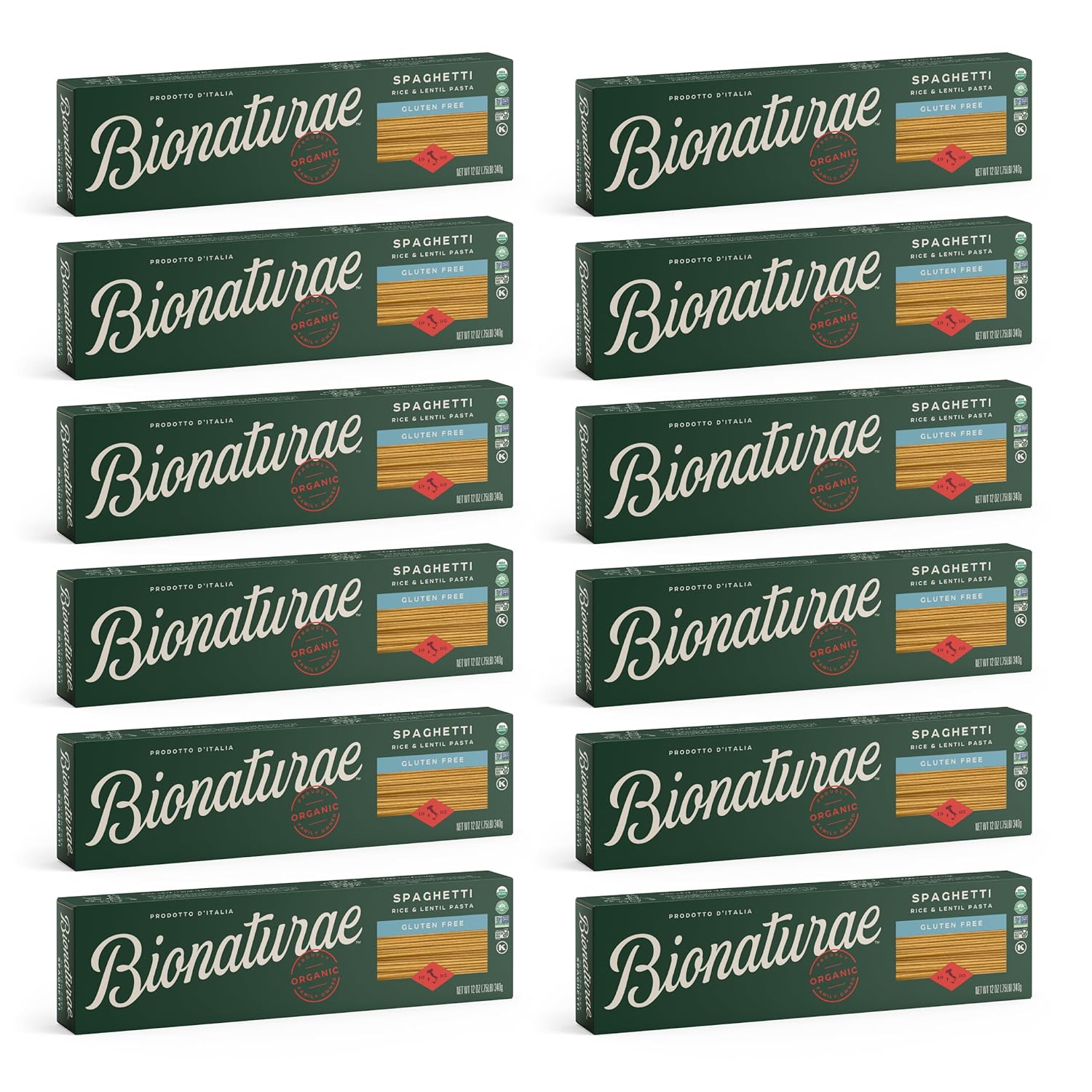 Bionaturae Gluten Free Spaghetti Pasta Noodles - High Protein