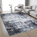 5x7 Area Rug for Living Room: Washable Soft Thin Carpet