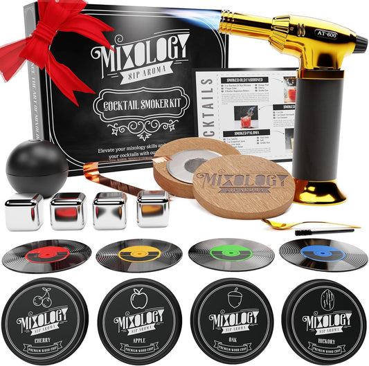 Flavorful Cocktail Smoker Kit - No Butane