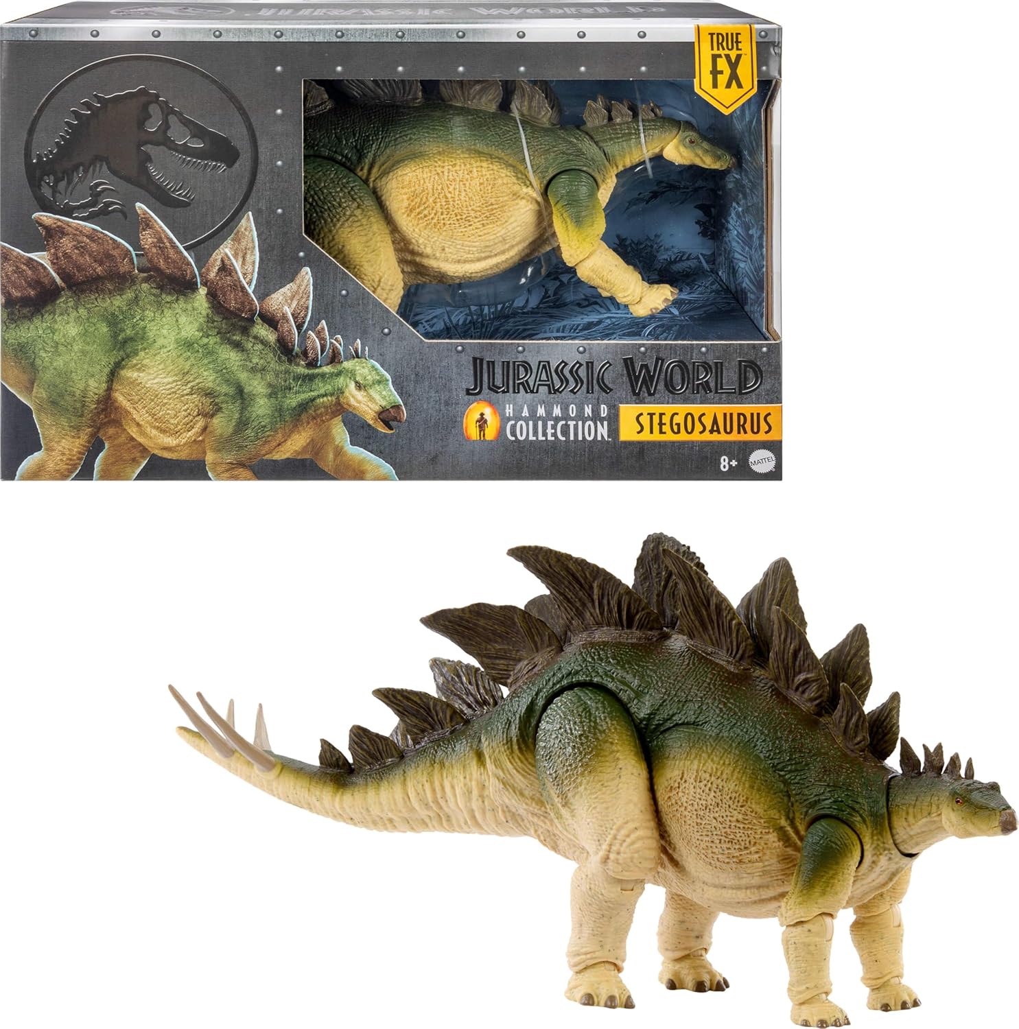 Mattel Jurassic World Hammond Collection Stegosaurus Figure