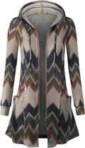 Women's Zip Up Long Hoodie Tunic Cardigan - Lightweight & Warm