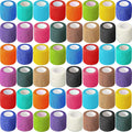 Self Adhesive Bandage Wrap 2 in x 5 yd 96 Pack - Colorful Support