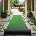 Artificial Grass Turf Rug 2ft 7in x 16ft - Low Pile Outdoor/Indoor
