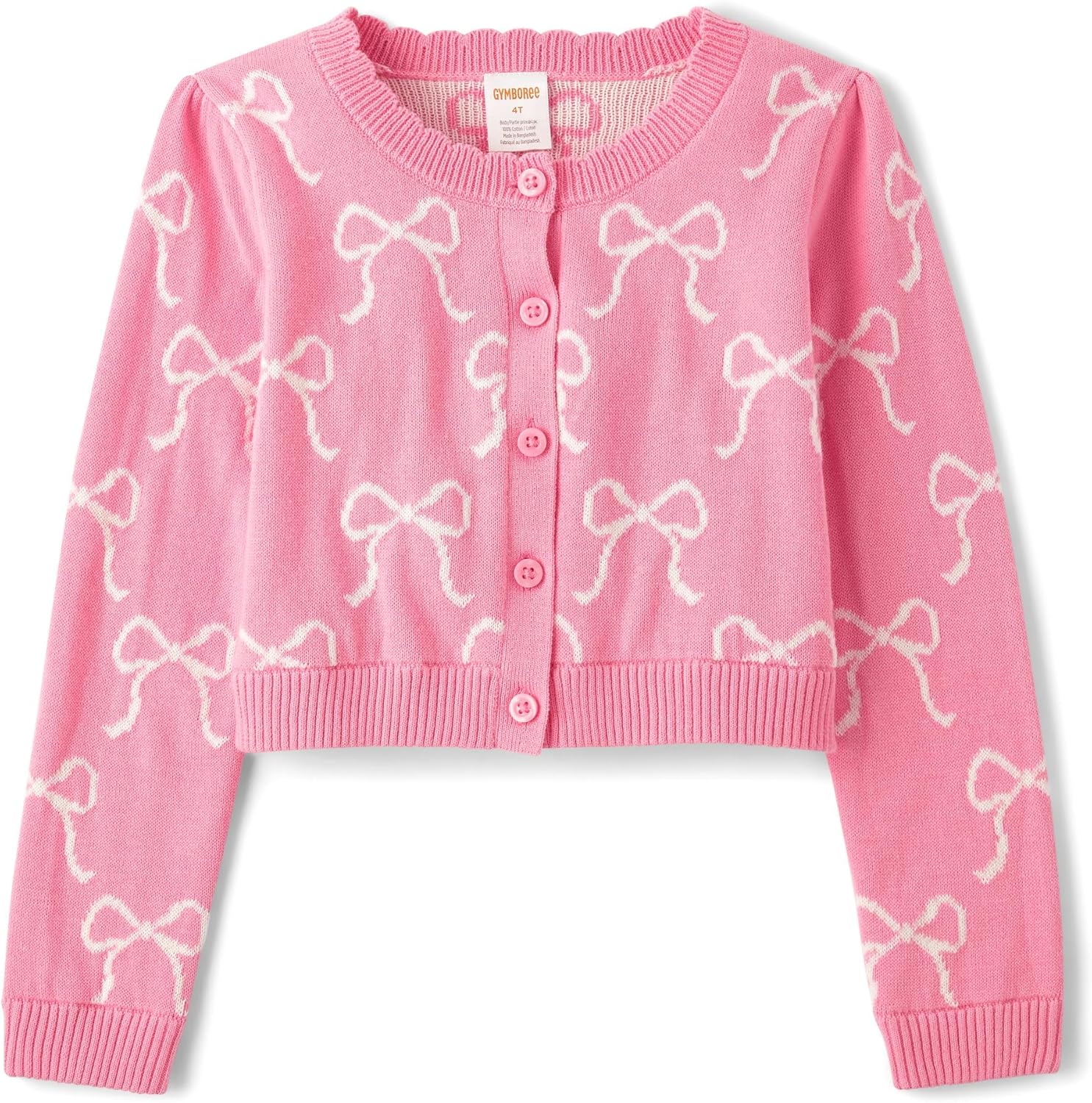 Gymboree Baby-Girls Toddler Long Sleeve Button Front Cardigan
