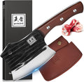 5.7 in Meat Cleaver Knife - Full Tang High-Carbon Chopper