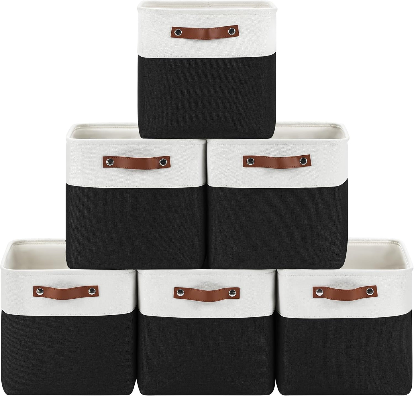 Collapsible Fabric Cube Storage Bins for Stylish Organization