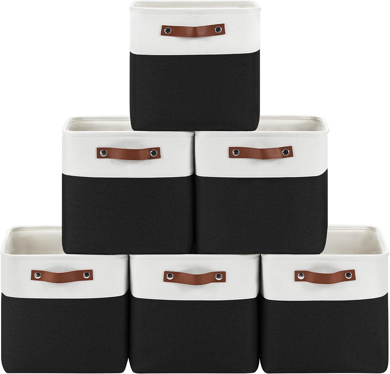 Collapsible Fabric Cube Storage Bins for Stylish Organization