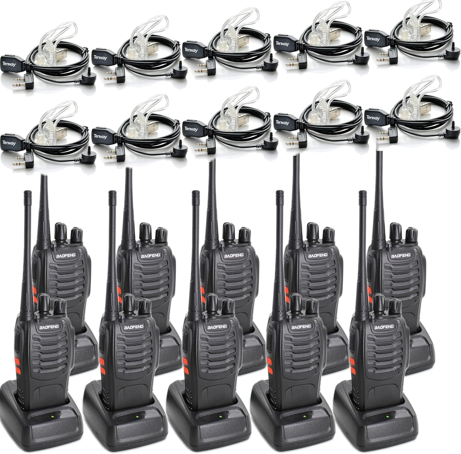 Walkie Talkies for Adults Rechargeable Long Range 16 Channel