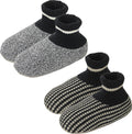 BenSorts Men Fuzzy Slipper Socks with Grippers - Warm
