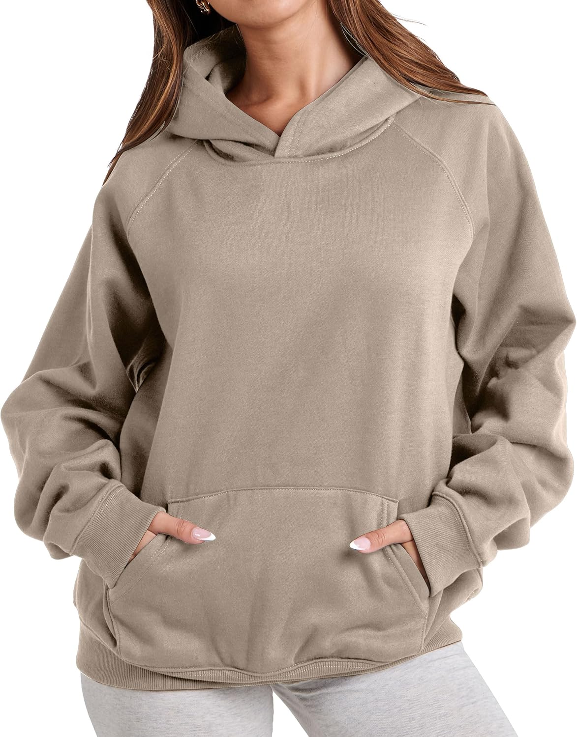 Womens Camo Hoodies with Maple Leaf Print for Cozy Style