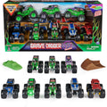 Monster Jam Grave Digger 40th Anniversary 8-Pack Monster Trucks