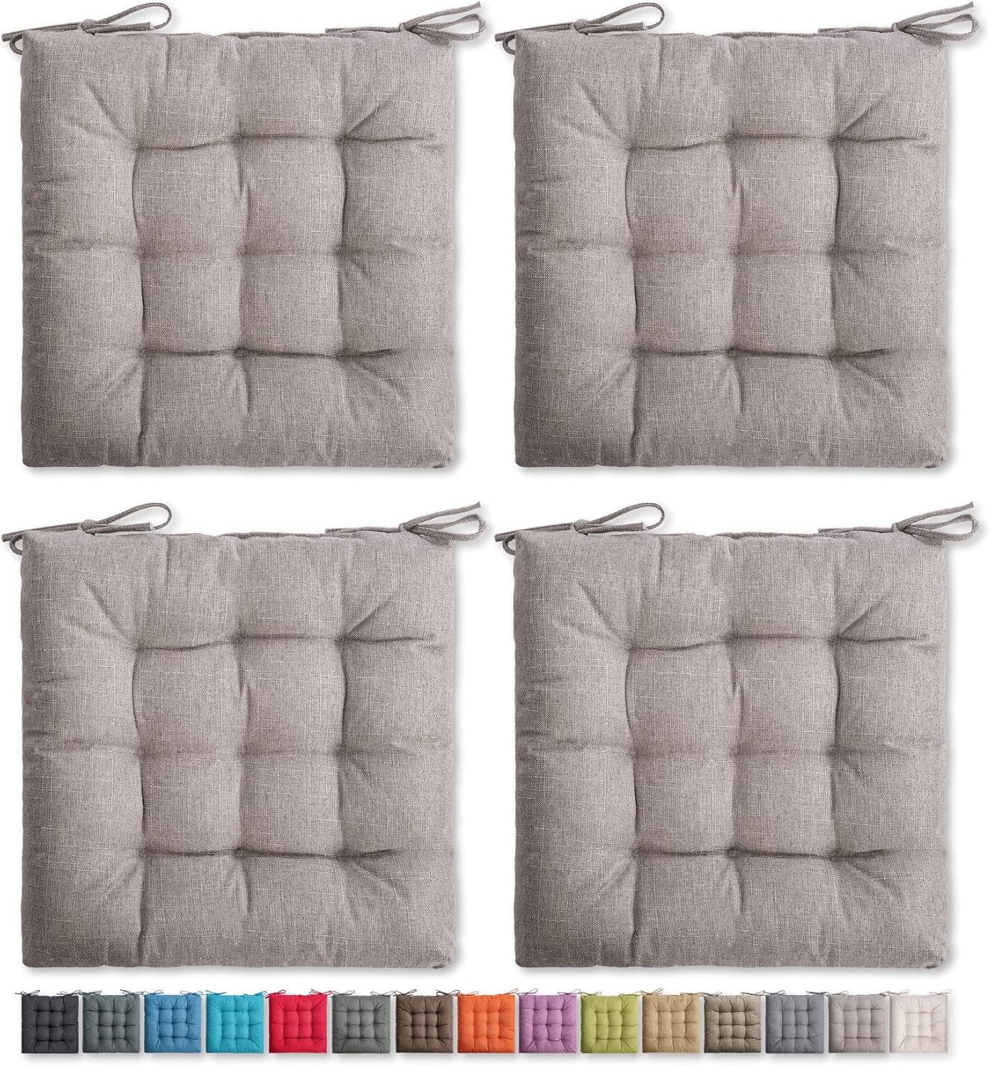 SQUARE MOON Chair Cushions for Indoor and Outdoor Use