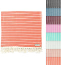 Sand Cloud Turkish Beach Towel - Quick Dry, Sand-Resistant Gocek Coral