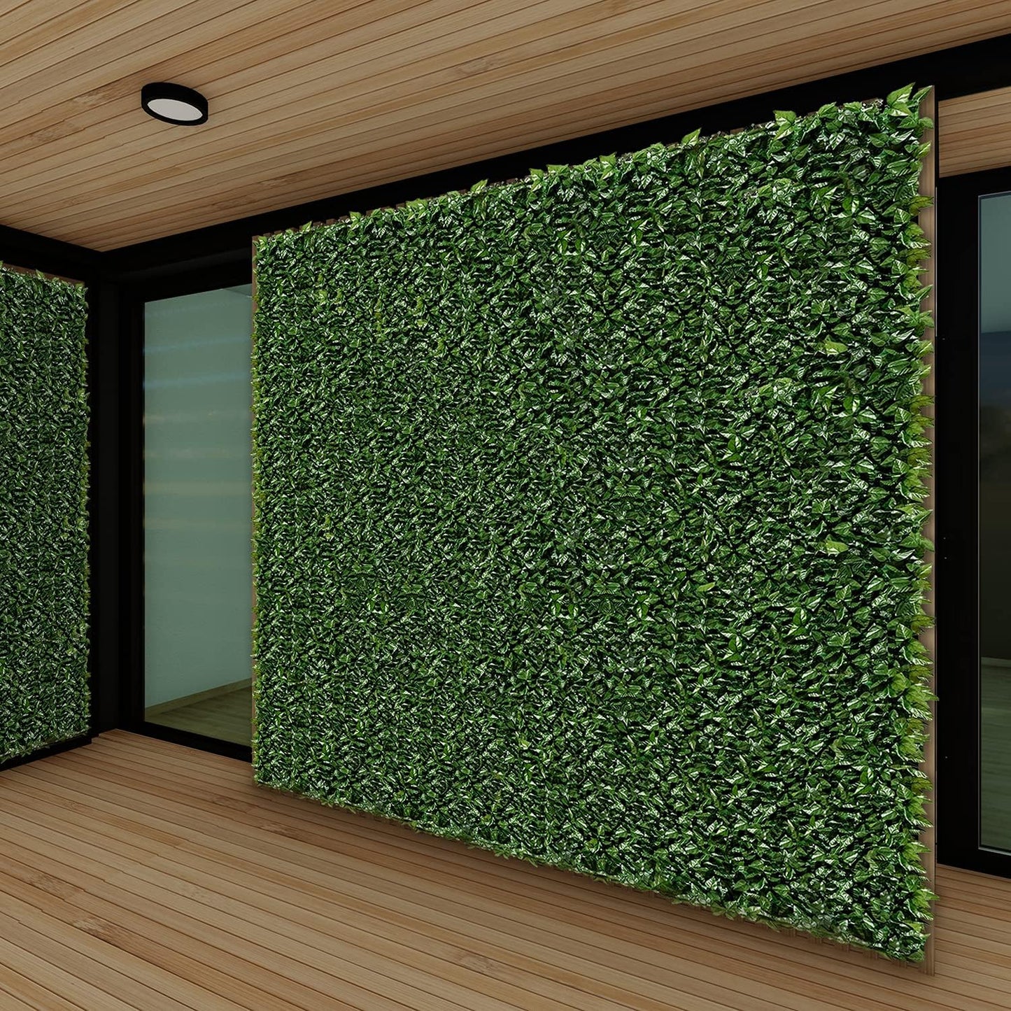 Patio Paradise 6ftx14ft Faux Ivy Fence Privacy Screen for Outdoors