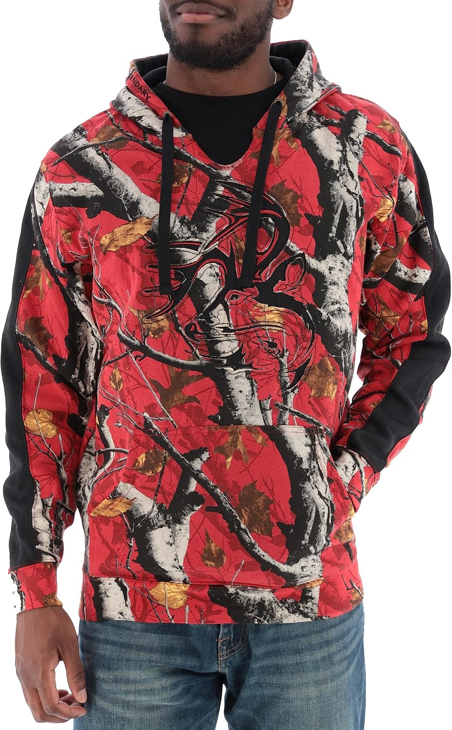 Legendary Whitetails Mens Camo Hoodie for Comfort and Style