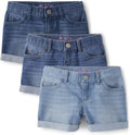 The Children's Place Denim Shortie Shorts - Comfortable Everyday Girls