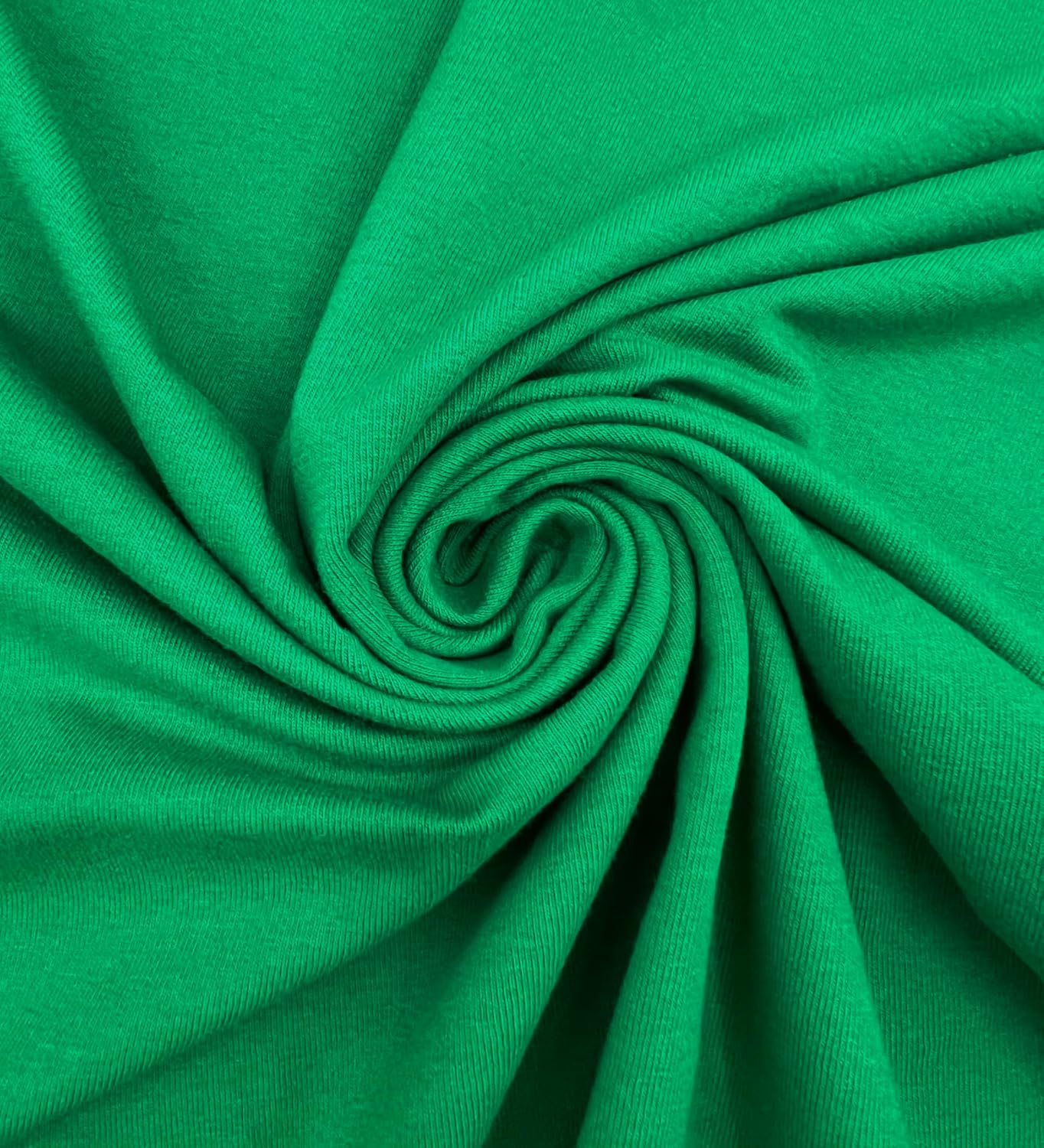 Cotton Spandex Fabric by The Yard - 4 Way Stretch Jersey Knit