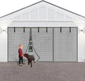 Privacy Garage Door Screen Blackout 10x9FT - Magnetic Hands Free