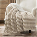 Bedsure Sherpa Blanket Twin Size for Couch - Super Soft Cozy Throw