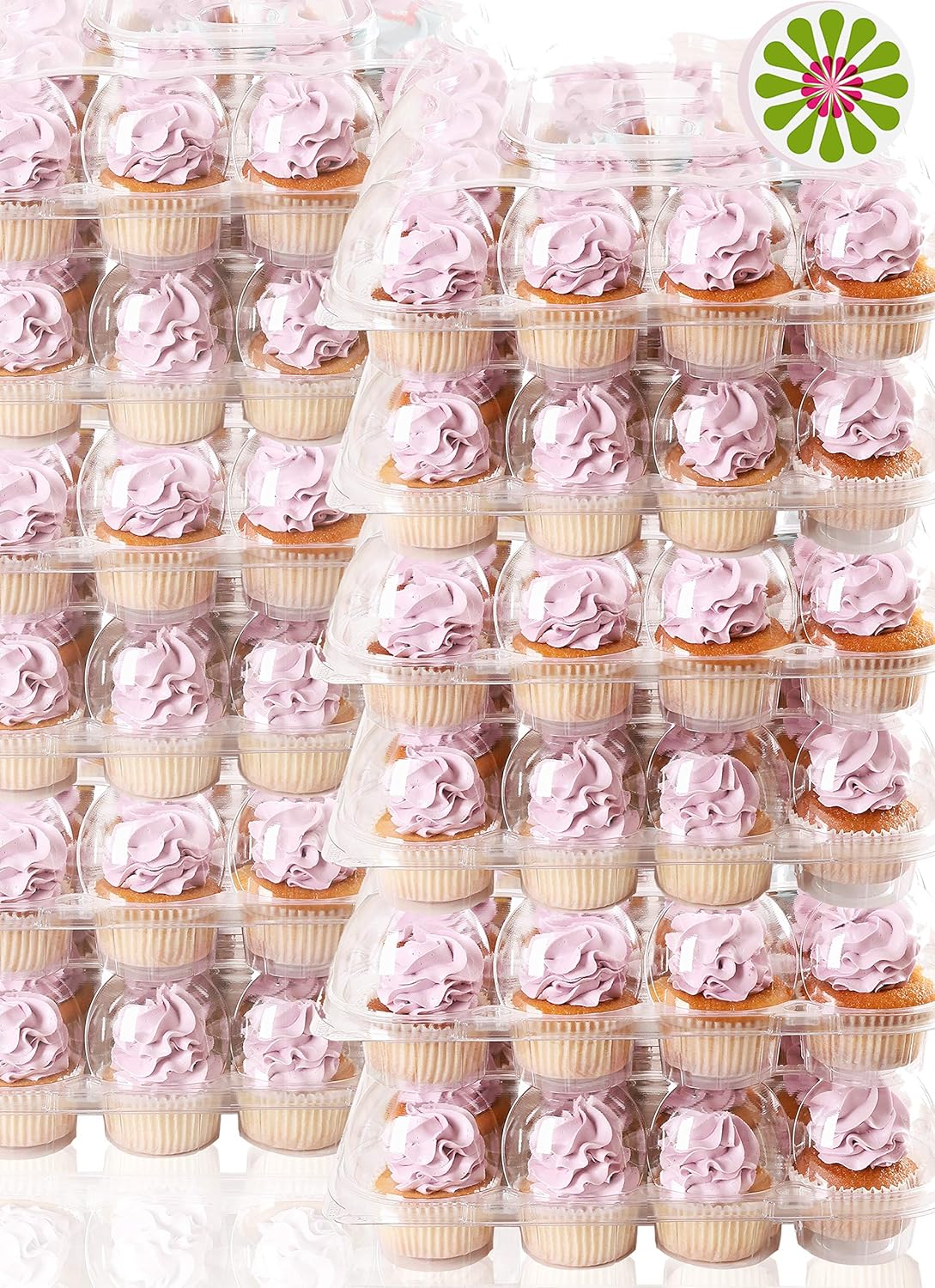 Stack'nGo Cupcake Container - Strong & Sturdy Holders for 12