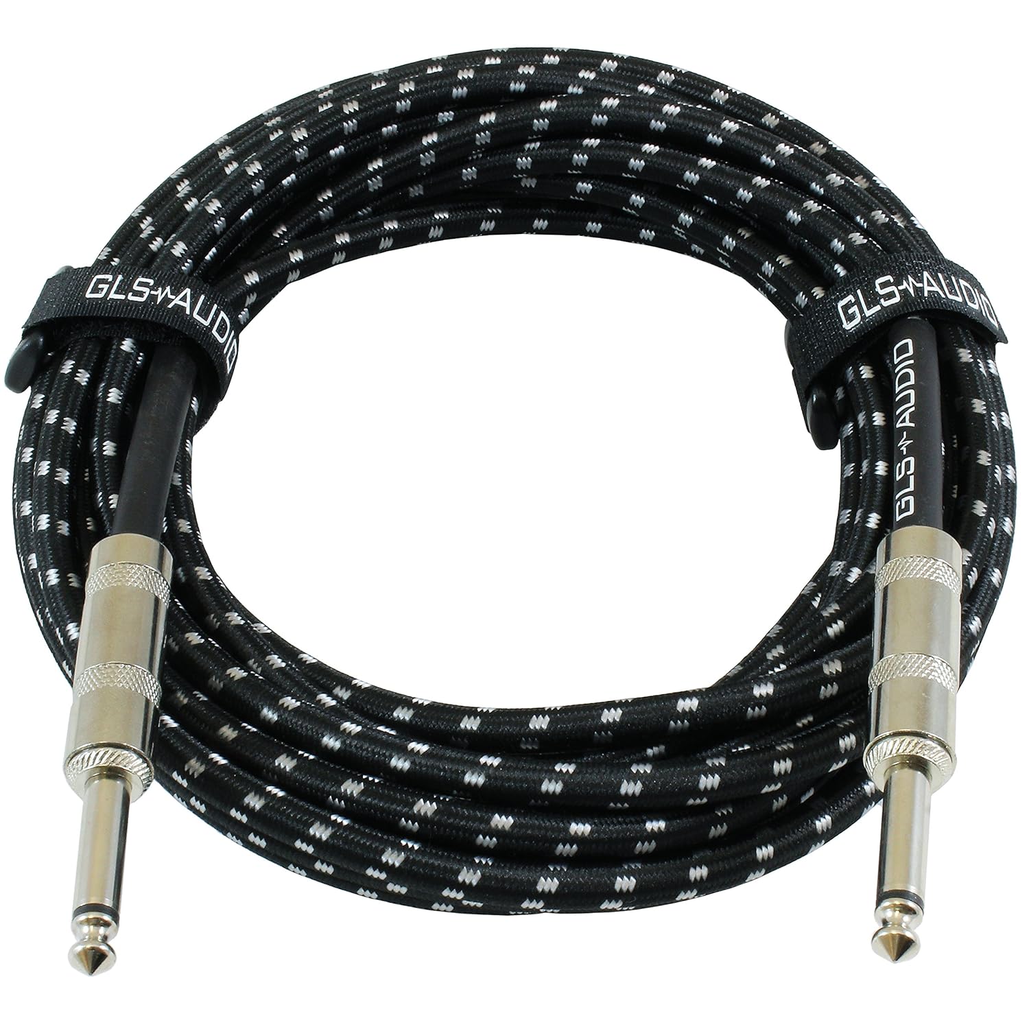 GLS Audio 20ft Braided Instrument Cable - Superior Tone