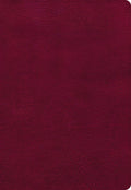 NASB Super Giant Print Reference Bible Burgundy LeatherTouch