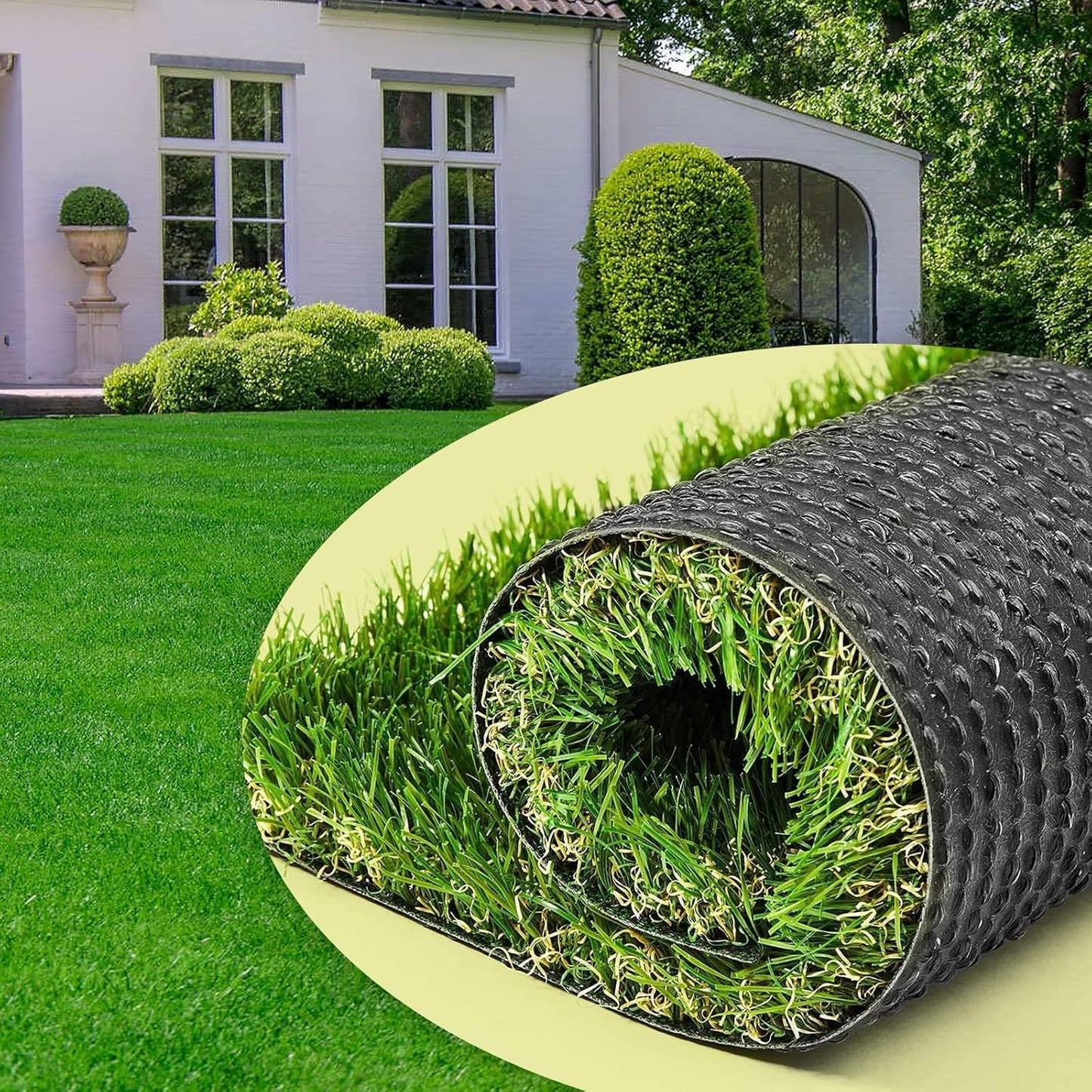AYOHA Artificial Turf 3ft x 5ft Realistic Synthetic Grass for All