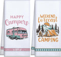 Happy Camper Kitchen Towels - Set of 2